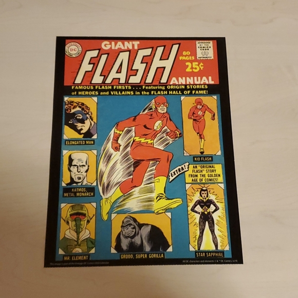 DC Comics Other - Giant Flash Annual Cover Poster